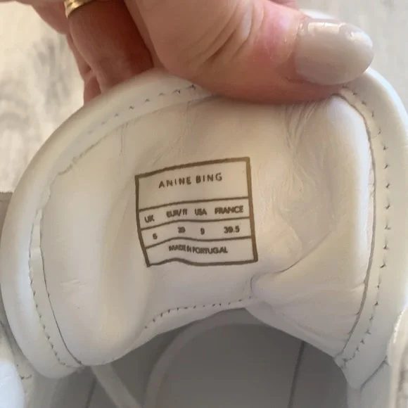 Last call-consigning this weekend Anine bing high tops size 9 - Picture 8 of 9